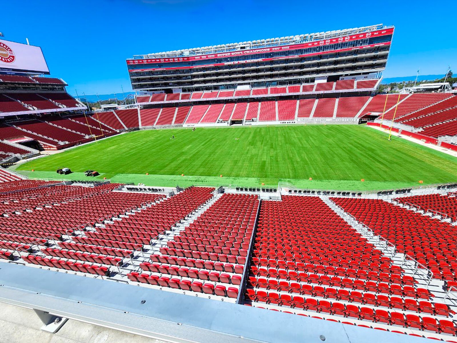 Turf in Sports Stadium